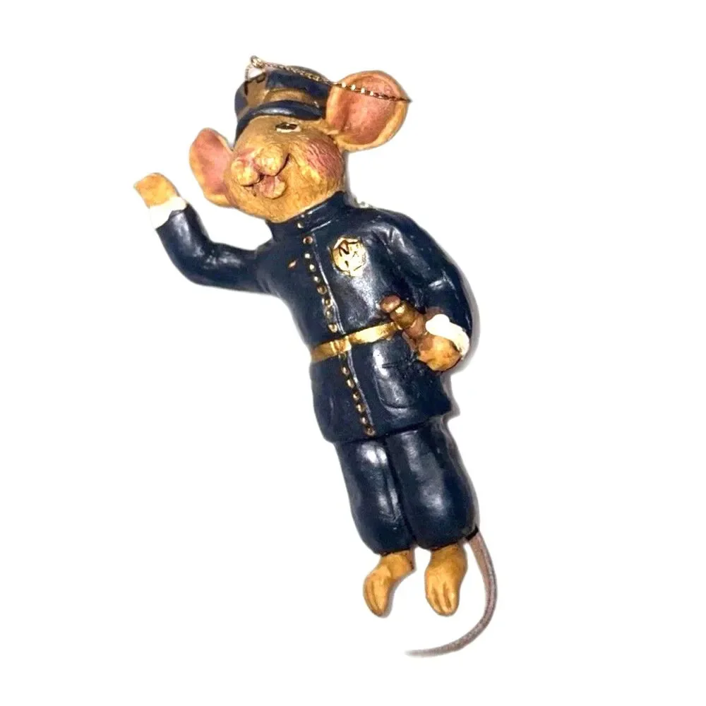 Vintage Kurt S. Andler Hole In The Wall Gang Holiday Ornaments. Lot of Four (4)